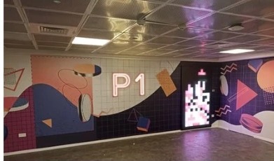 שילוט קיר מעוצב P1 | LIGRAF